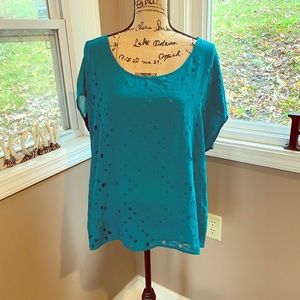 Blue/green short sleeve!